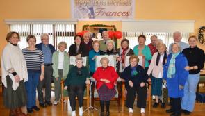 Frances O'Dwyer celebrates her 100th birthday in style at Clonmel Day Care Centre 