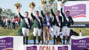 UPDATE: Outstanding Tipperary show jumper leads Ireland to $100,000 win in Florida 