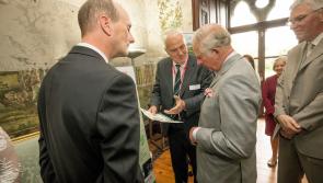 Fethard man meets Prince Charles at Kilkenny Castle 

