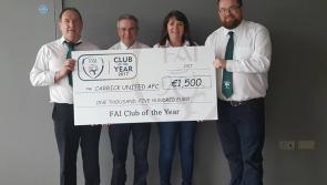 Carrick-on-Suir club stand 'United Against Suicide' 