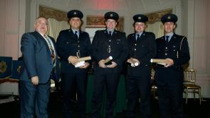 Four  Clonmel gardai presented with national award for their outstanding bravery 