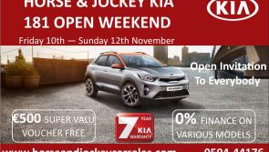 Horse & Jockey Kia Motors 181 Open Weekend