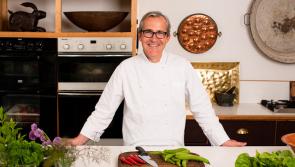 Chef Rory O'Connell cookery demonstration in Cullohill