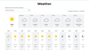 New weather site launched by RT&Eacute;.ie and Met &Eacute;ireann