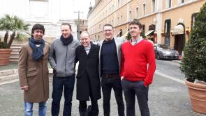 Thurles priest Fr Niall O'Riordan celebrates his first Mass