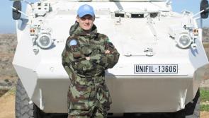Tipperary peacekeeper to spend Christmas in Lebanon with the Irish Defence Forces 