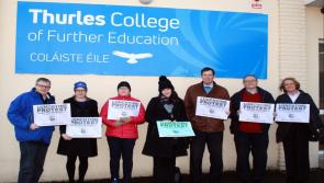 Thurles College of Further Education join protests over pay discrimination