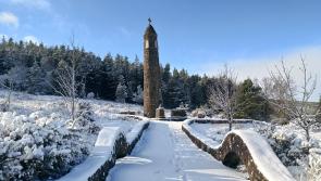 Spectacular snowy scenes in the mountains above Tipperary!