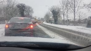 Tipperary snow - Treacherous driving conditions 