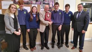 Scoil Ruain take top prize in history quiz