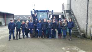 St. Joseph's students take in the sights at Kildalton Ag college