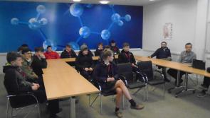 Cashel Community School students visit Amneal Pharmaceuticals