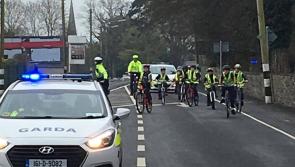 Tour de Cahir! Gardaí help schoolboys learn to cycle safely