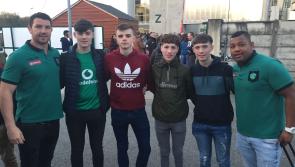 Tipperary students meet French rugby stars 