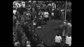 Pathé movie of Cashel Rock ceremony in 1929 released