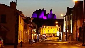 Rock of Cashel Goes Pink