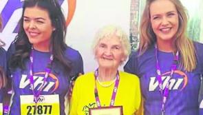 Tipperary's 93 year old Maureen Armstrong participates in her 24th Mini Marathon