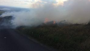 Tipperary Fire and Rescue Service continues to battle bog blaze outside Nenagh