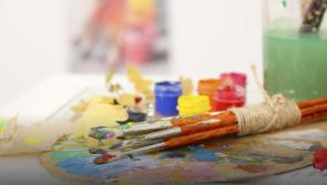 Learning the art of  painting in watercolour in Tipperary