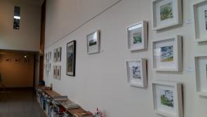 Roscrea artist  exhibits latest work in Abbeyleix Library Gallery