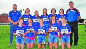 Joyous celebrations for Templemore's u14 ladies football team following epic final