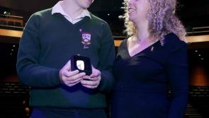 Young Tipperary native Lorcan Tuohy follows in his mother's footsteps as he receives Gaisce Award