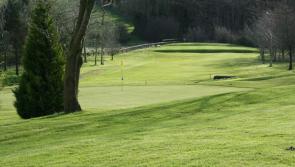 On the first tee ..... popular annual Tipperary golf classic begins today