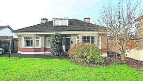 Magnificent bungalow on a superb private site for sale in Tipperary