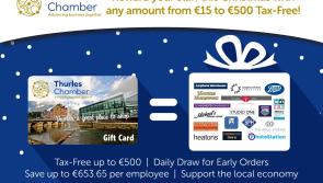 Reward your staff this Christmas with the Thurles Chamber Gift Card