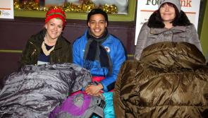 Volunteers brave torrential rain during sleep out to raise funds for Tipperary people in need
