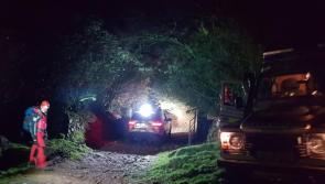 SEMRA rescue in the Galtee mountains, Tipperary, on New Year's Day 