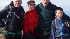 Tipperary's Chrissie attempting to climb Mount Brandon as part of the annual Kerry Challenge