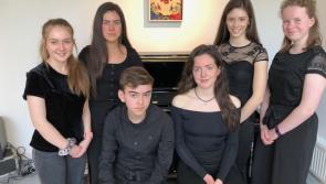 Scoil Ruain students mark World Piano Day