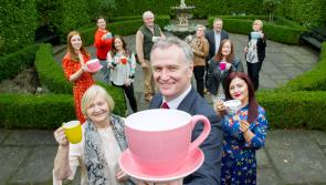 Daithi Ó Se invites Tipperary to tea for 25th anniversary of  Alzheimer's Tea Day campaign