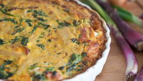 Gingergirl: Goat’s Cheese, Potato & Onion Tart
