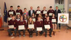 Templemore students feted on school awards day