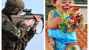 Family day at Defence Forces Kilkenny barracks this month 