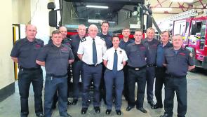 Cashel Fire Station salutes firefighter Anthea Browne with a special presentation  