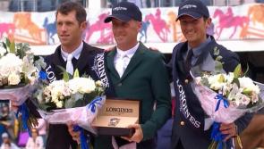 Tipperary's Shane Breen wins the €350,000 Longines Grand Prix of Ireland at Dublin Horse Show