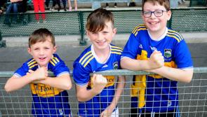 Fans show their support for the All Ireland winning u20 Tipperary hurling team