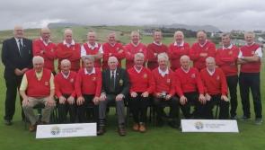 Templemore Golf Club participate in the Fred Perry All Ireland GUI final at Rosses Point