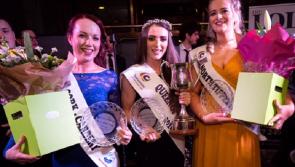 Tipperary's Clodagh  flies the premier flag at the 55th Annual Tullamore Credit Union Queen of the Land 2019