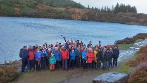 Mid Tipp Hillwalkers annual Holly Walk in a lovely loop at Clogheen