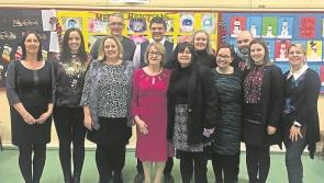 Fond farewell to Mrs. Quaid, SNA, at St. Colmcille’s school