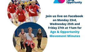 Physical activity classes online for older people who are self-isolating