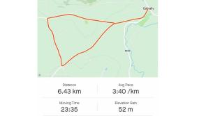 Mooreabbey Milers Virtual 4 Mile Predicted Time Trial