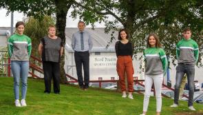 Scoil Ruáin  Killenaule  Leaving Certificate students celebrate excellent results