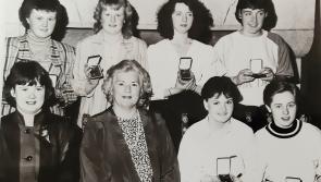 Throwback Thursday - Cashel girls awarded Gaisce medals by President Hillery in 1989