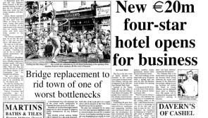 Yesteryears - Looking back on the week the Park Hotel opened in Clonmel