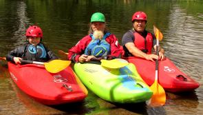 Kayaking in Tipperary - They're back at it on the Suir once again